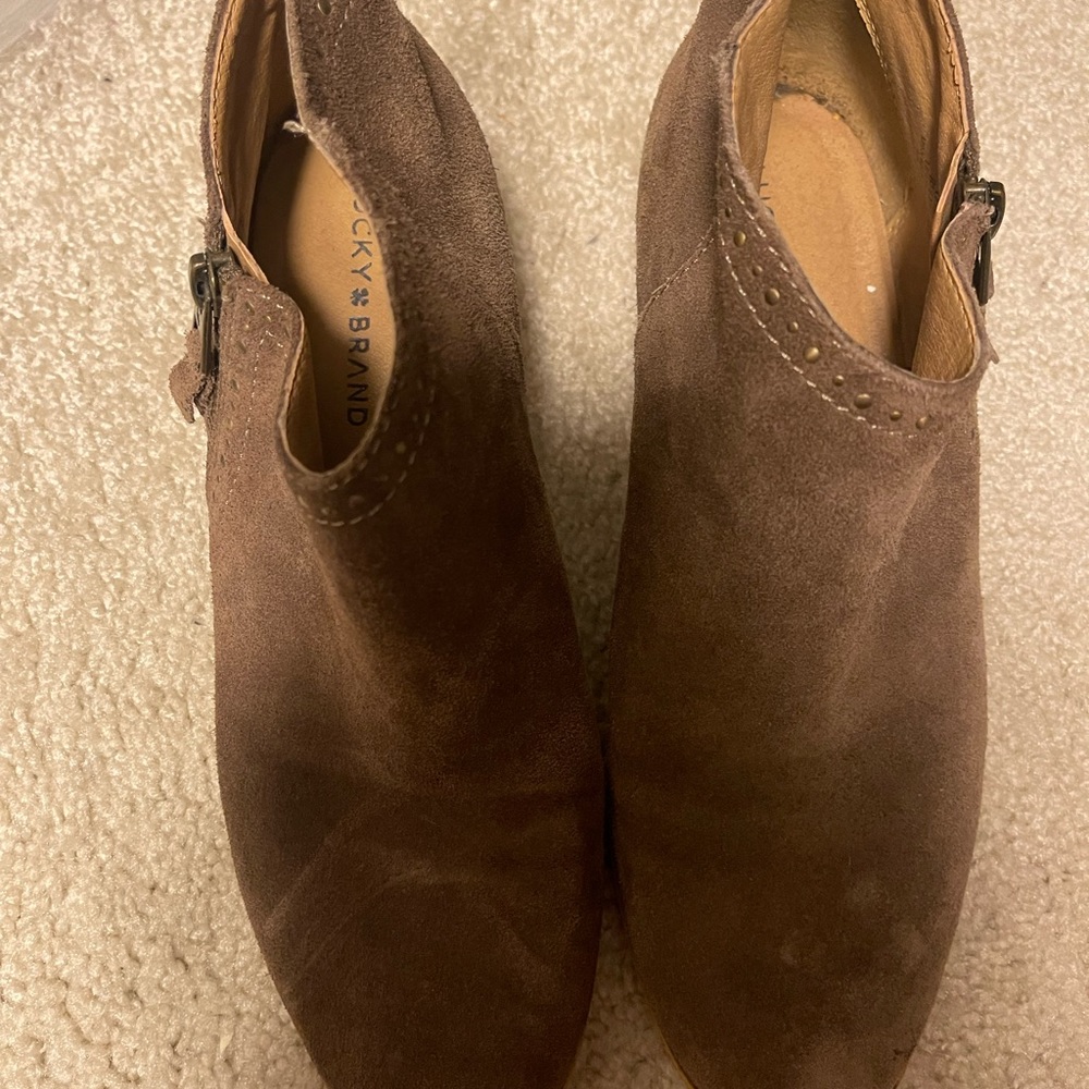 Lucky brand booties